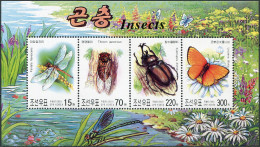 NORTH KOREA - 2003 - SOUVENIR SHEET MNH ** - Insects - Korea, North