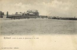 Djibouti, DJIBOUTI, Entrance To Governor's Palace And Harbour (1900s) Postcard - Gibuti