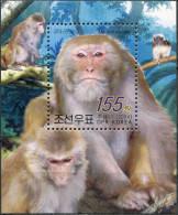 NORTH KOREA - 2004 - SOUVENIR SHEET MNH ** - Rhesus Monkey (Macaca Mulatta) - Korea (Nord-)