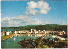 CPSM LES TROIS ÎLETS  (MARTINIQUE)  VUE SUR LA MARINA - Autres & Non Classés