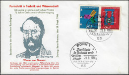 Allemagne 1966 Y&T 378 Et 379 Sur FDC. Transmission Triphasée Et Dynamo électrique - Elektrizität