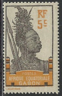 GABON 1922 YT 82** MNH - Ungebraucht