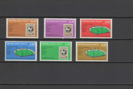 Haiti 1973 Football Soccer World Cup Set Of 6 MNH - 1974 – Alemania Occidental