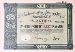 J.G. Farbenindustrie - Aktiengesellschaft - Frankfurt A.M. - 1925 - Altri & Non Classificati