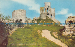 R065068 The Keep From The Second Ward. Corfe Castle. Salmon - World