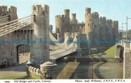 R064100 Old Bridge And Castle. Conway. Andy Williams. Harvey Barton. 1975 - World