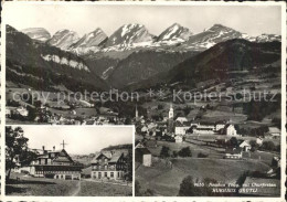 11629492 Nesslau Kurhaus Groetli Gesamtansicht Mit Churfirsten Appenzeller Alpen - Altri & Non Classificati