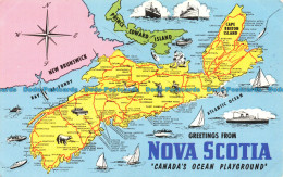 R065081 Nova Scotia. A Map. Lewis And Nugent - World