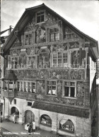 11629464 Schaffhausen SH Haus Zum Ritter Buergerhaus Fassadenmalerei Schaffhause - Sonstige & Ohne Zuordnung