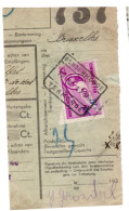 Fragment Bulletin D'expedition, Obliterations Centrale Nettes DENDERMONDE TERMONDE - Used