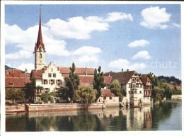 11629417 Stein Rhein Rheinpartie Kirche Schweizer Wanderkalender 1955 Stein Am R - Other & Unclassified