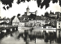 11629396 Schaffhausen SH Schifflaende Rheinbruecke Festung Munot Wahrzeichen Sch - Altri & Non Classificati