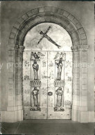 11629386 Schaffhausen SH Hauptportal Des Muensters Bronzerelief Von Bildhauer Ba - Andere & Zonder Classificatie