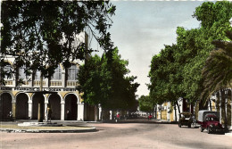 Djibouti, DJIBOUTI, Place Ménélick Et Rue D'Ethiopie (1962) RPPC Postcard - Dschibuti