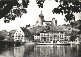 11629324 Schaffhausen SH Rheinpartie Bruecke Festung Munot Wahrzeichen Schaffhau - Altri & Non Classificati