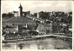 11629322 Schaffhausen SH Rheinbruecke Festung Munot Wahrzeichen Schaffhausen - Altri & Non Classificati