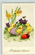 39184208 - Ostern  Bunte Eier AK - Andere & Zonder Classificatie