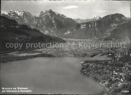 11629293 Weesen SG Panorama Mit Glaernisch Und Rautispitz Weesen - Altri & Non Classificati