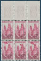 France 1957 Cathedrale Rouen N°1129b&c** Probablement La Plus Belle Variété Type Des Gravés Modernes ! RRR Signé CALVES - Ongebruikt