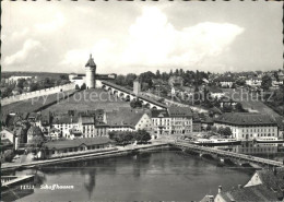 11629272 Schaffhausen SH Rheinbruecke Festung Munot Wahrzeichen Schaffhausen - Altri & Non Classificati