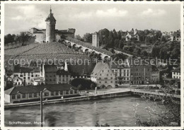 11629270 Schaffhausen SH Rheinbruecke Festung Munot Wahrzeichen Schaffhausen - Otros & Sin Clasificación