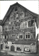 11629269 Schaffhausen SH Haus Zum Ritter Buergerhaus Fassadenmalerei Schaffhause - Altri & Non Classificati