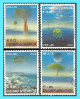 GREECE-GRECE-HELLAS 2003 : “Protection Of The Environment” Compl. Set Used - Usados