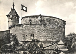 11629265 Schaffhausen SH Festung Munot Wahrzeichen Schweizer Flagge Schaffhausen - Altri & Non Classificati