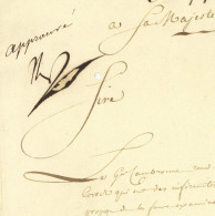 Napoleon BONAPARTE (1769-1821) Autographe Porto Ferraio 1814 Elba Drouot Cambronne Corses - Autres & Non Classés