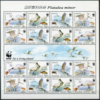 NORTH KOREA - 2009 - M/SHEET MNH ** - Black-faced Spoonbill (Platalea Minor) - Korea (Nord-)