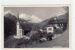 39043208 - Heiligenblut Mit Teilansicht Und Kirche Gelaufen Von 1927. Gute Erhaltung. - Otros & Sin Clasificación