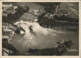 11629191 Neuhausen SH Hotel Restaurant Schloesschen Woerth Am Rheinfall Fliegera - Autres & Non Classés