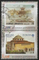 GREECE- HELLAS 2006: 50 Years Europa – CERT From  Miniature Sheet, Used - Usados
