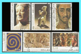 GREECE -GRECE- HELLAS 2006: Greek Museums  Compl. Set Used - Usati