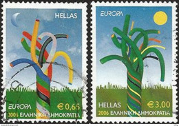 GREECE- GRECE - HELLAS 2006: Compl. Set Used Europa 2006 - Gebruikt