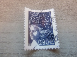 Marianne De Luquet - 0.90 € - Yt 3573 - Bleu Foncé - Oblitéré - Année 2003 - - Gebraucht