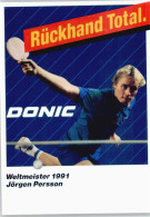 10048308 - Sport/Spiel-Tischtennis Joergen Persson - Altri & Non Classificati