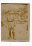 Snapshot 14-18 Era Sepia Militaire Soldat à Situer Identifier - Krieg, Militär