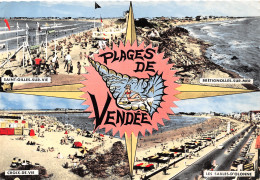 85-PLAGES DE VENDEE-N°T2544-F/0083 - Other & Unclassified