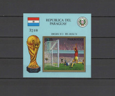 Paraguay 1973 Football Soccer World Cup S/s MNH - 1974 – Alemania Occidental