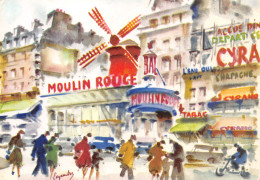 75-PARIS LE MOULIN ROUGE-N°T2545-F/0371 - Andere & Zonder Classificatie