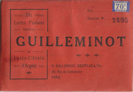 PAS OUVERT- 10 Feuilles Pour Cartes Postales Au Lacto Citrate D'argent Guilleminot-vendu Par Nouvelles Galeries-Chartres - Matériel & Accessoires