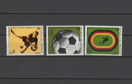 Paraguay 1974 Football Soccer World Cup Set Of 3 MNH - 1974 – Allemagne Fédérale