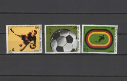 Paraguay 1974 Football Soccer World Cup Set Of 3 MNH - 1974 – Alemania Occidental
