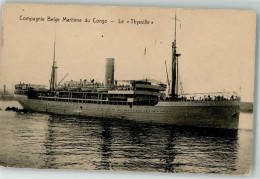 39686308 - Compagnie Belge Maritime Du Congo - Le Thysville - Steamers