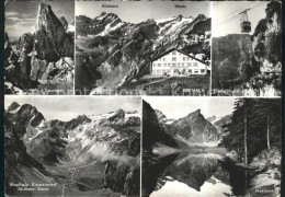 11628095 Ebenalp Alpbahn Seealpsee Lisengrat Meglisalp Rotsteinpass Altmann Saen - Sonstige & Ohne Zuordnung