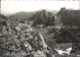 11628086 Appenzell IR Blick Vom Liesengrat Auf Meglisalp Marwies Hundstein Appen - Sonstige & Ohne Zuordnung