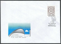 Estonia 1993, Music Festival, Special Postmark & Cover - Estonie