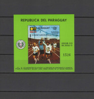 Paraguay 1974 Football Soccer World Cup, Space S/s MNH - 1974 – Alemania Occidental
