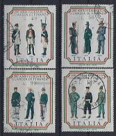 Italy 1974  200 Jahre Finanzpolizei  (o) Mi.1447-1450 - 1971-80: Used